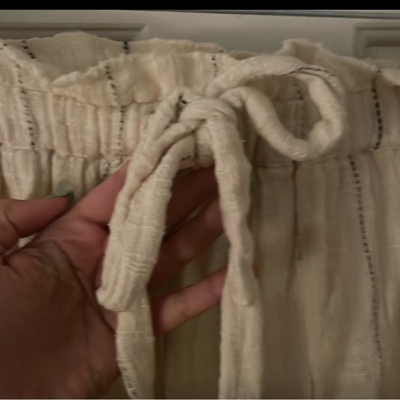 Free People Bubble Striped Shorts off white - Picture 4 of 6